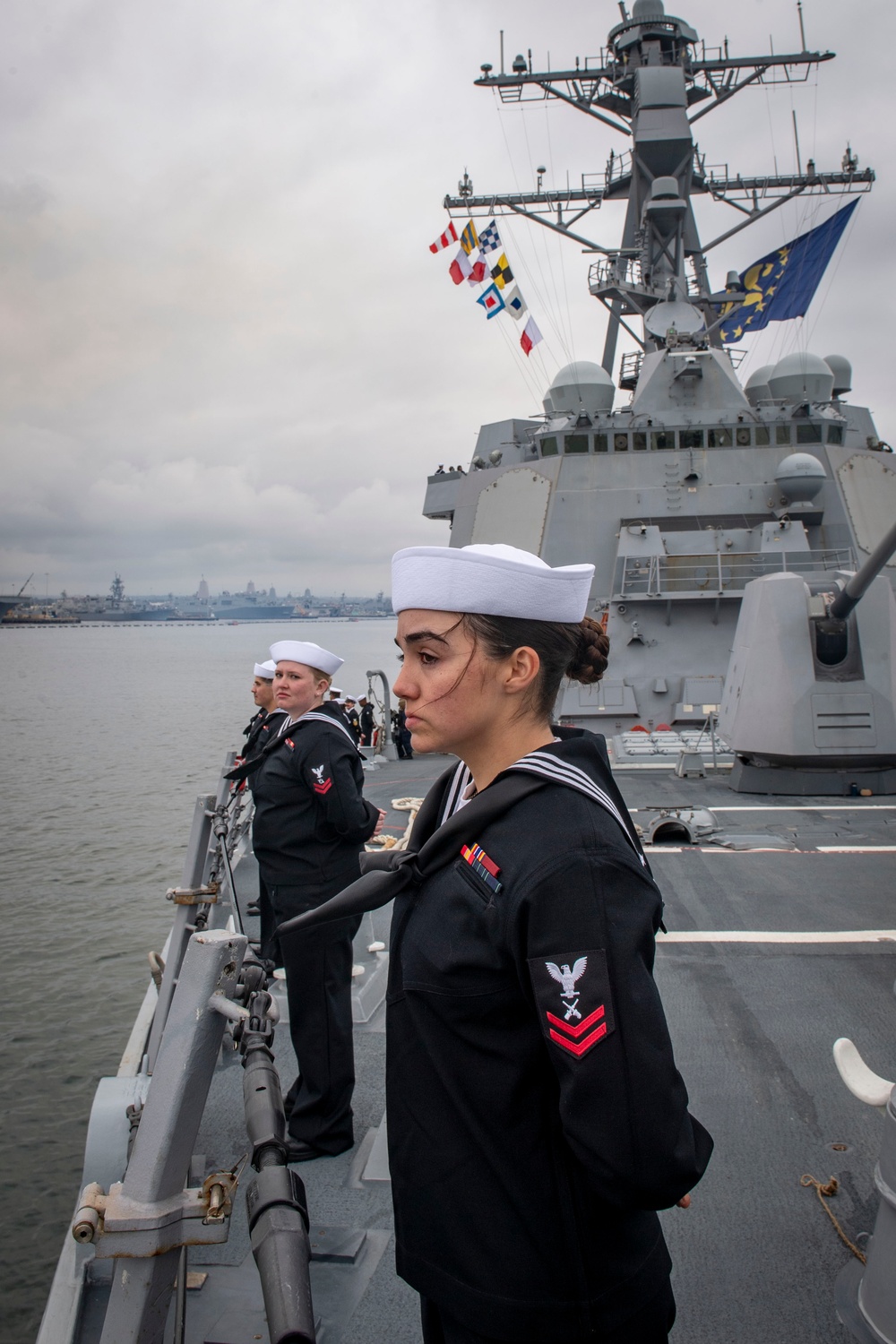 USS Higbee begins her maiden deployment