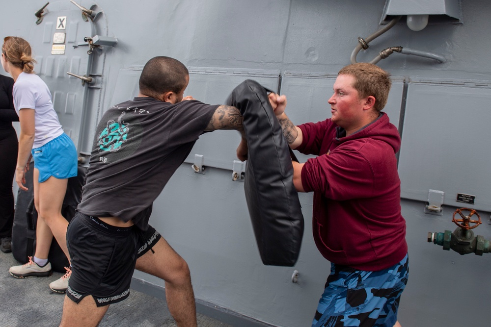 Sailors Conduct Security Force Training