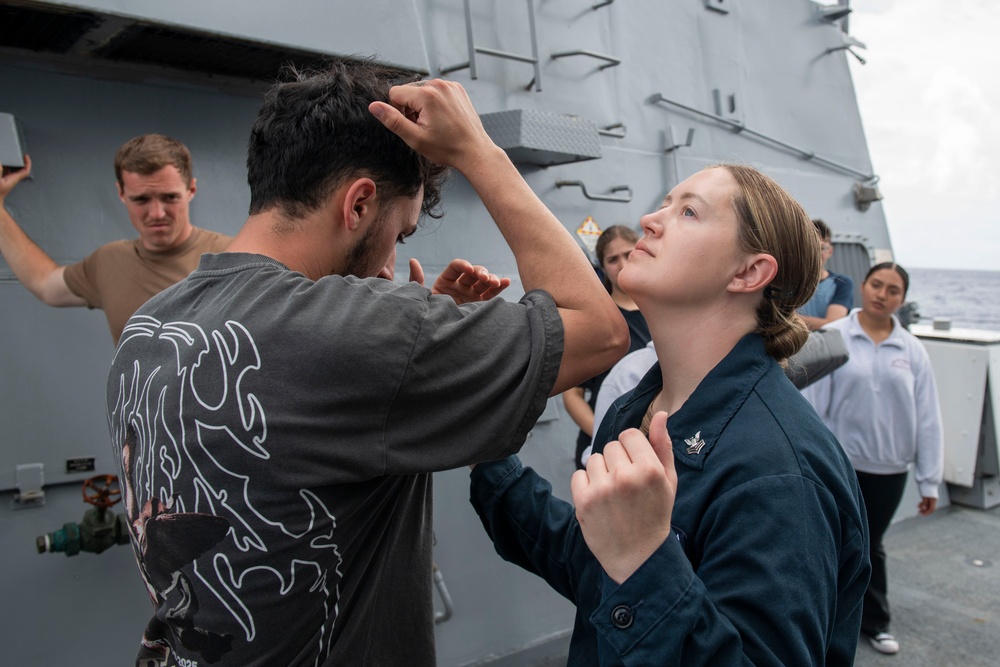 Sailors Conduct Security Force Training