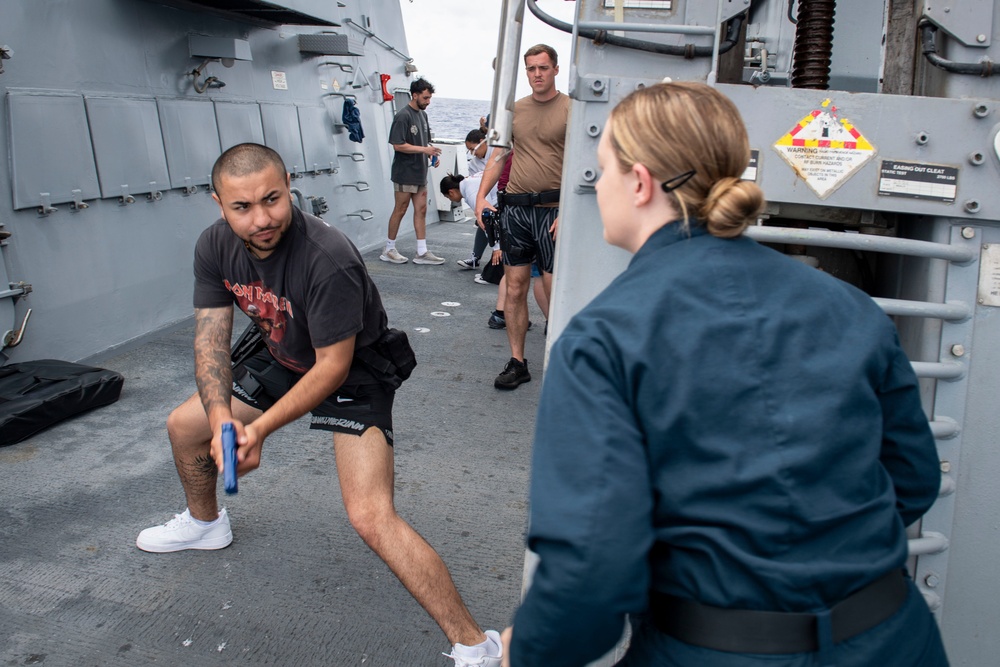 Sailors Conduct Security Force Training