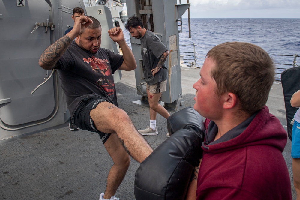 Sailors Conduct Security Force Training