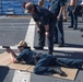 Sailors Participate in a Live-Fire Evolution