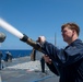 Sailor Participates in Freshwater Washdown
