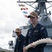 Sailors Handle Lines
