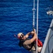 SAR Swimmer Participates in Man Overboard Drill