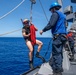 SAR Swimmer Participates in Man Overboard Drill