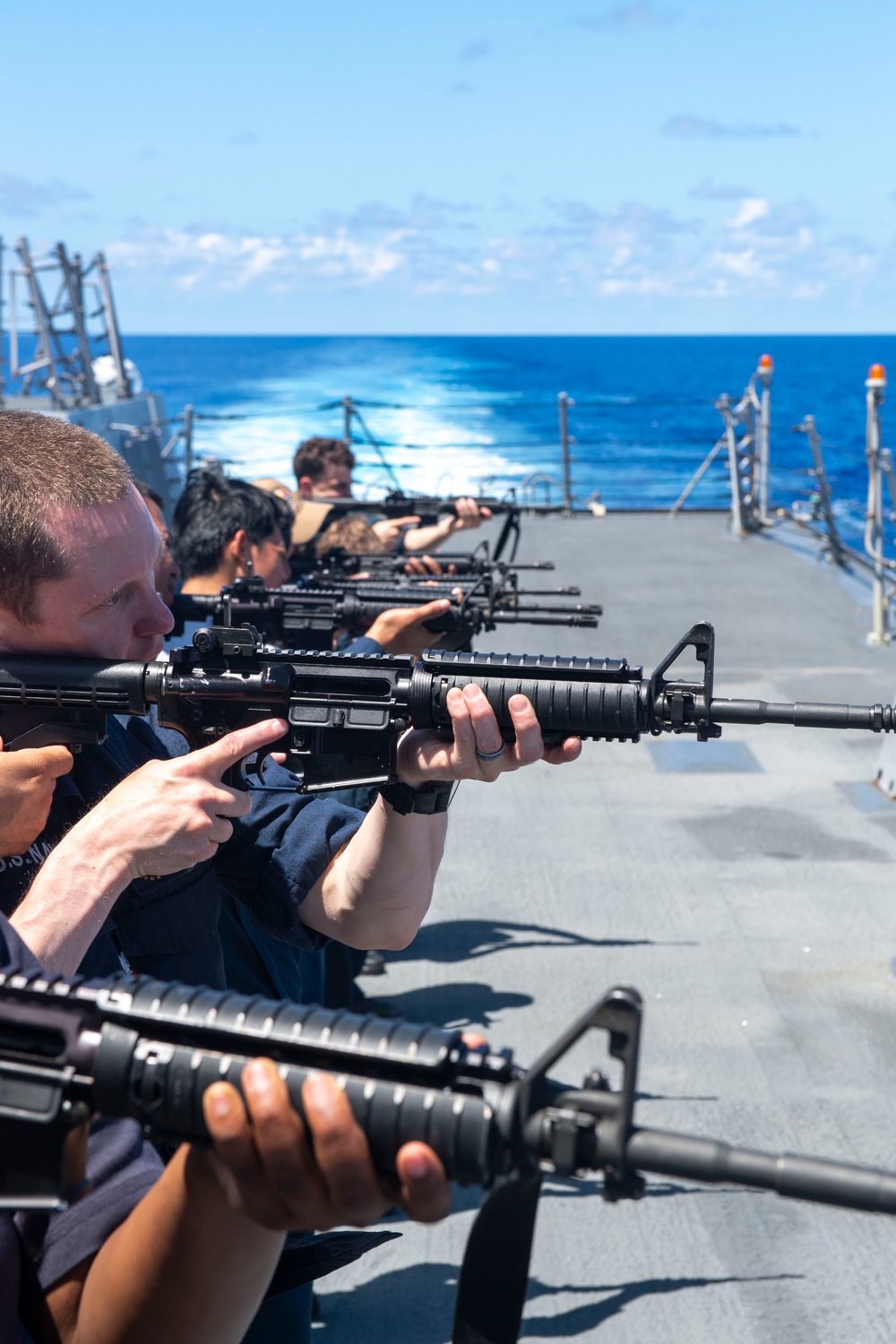 Sailors Learn Weapon Familiarity
