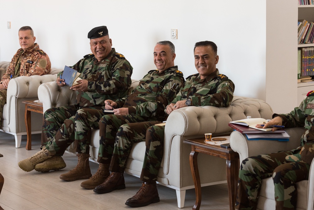 Coalition Advisors Look Ahead with Peshmerga 2nd Support Forces Command