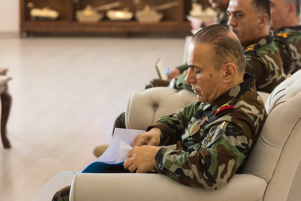Coalition Advisors Look Ahead with Peshmerga 2nd Support Forces Command