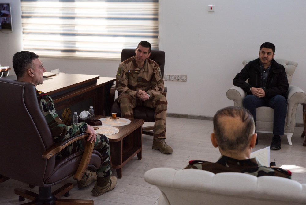 Coalition Advisors Look Ahead with Peshmerga 2nd Support Forces Command