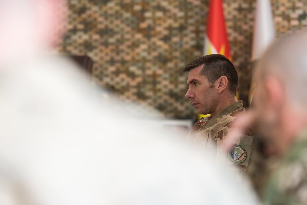 Coalition Advisors Look Ahead with Peshmerga 2nd Support Forces Command