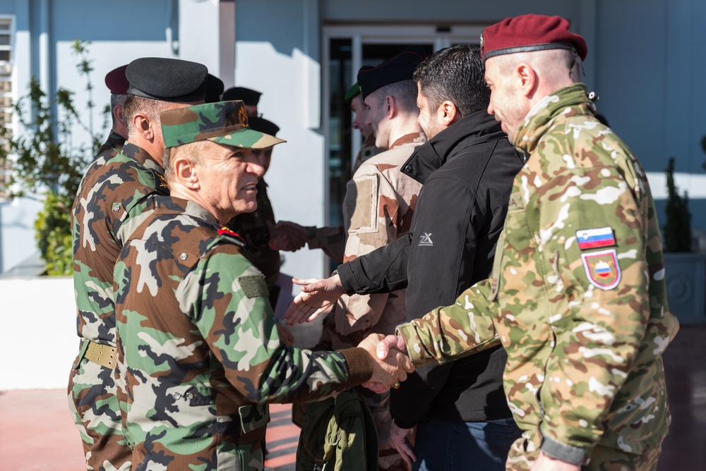 Coalition Advisors Look Ahead with Peshmerga 2nd Support Forces Command