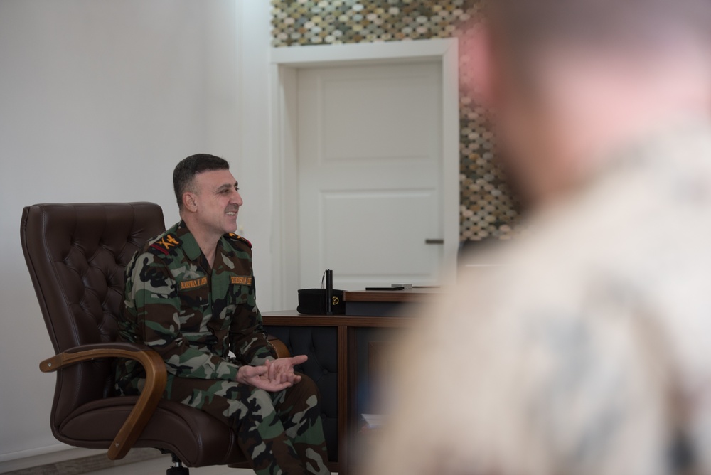 Coalition Advisors Look Ahead with Peshmerga 2nd Support Forces Command