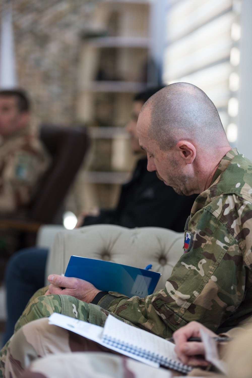 Coalition Advisors Look Ahead with Peshmerga 2nd Support Forces Command