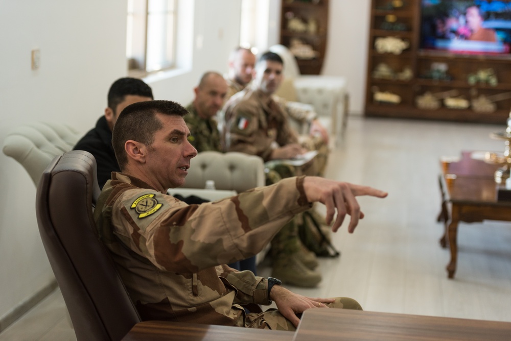 Coalition Advisors Look Ahead with Peshmerga 2nd Support Forces Command