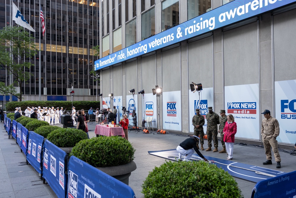 Fleet Week New York 2025: &quot;Fox and Friends&quot; Memorial Day Broadcast