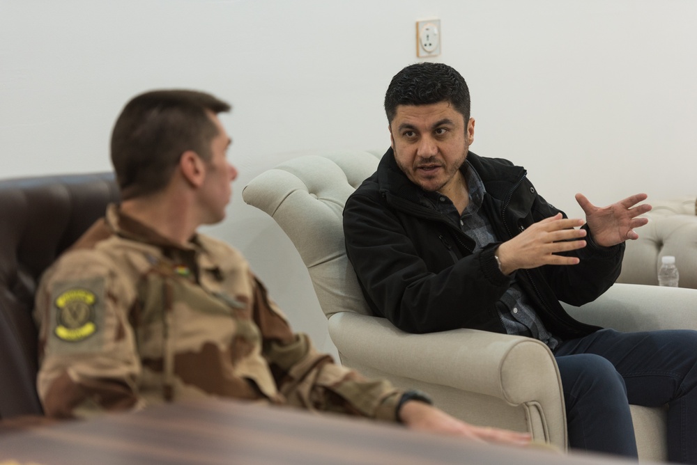 Coalition Advisors Look Ahead with Peshmerga 2nd Support Forces Command