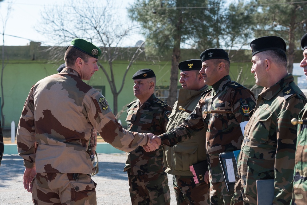 Coalition Advisors Look Ahead with Peshmerga 2nd Support Forces Command