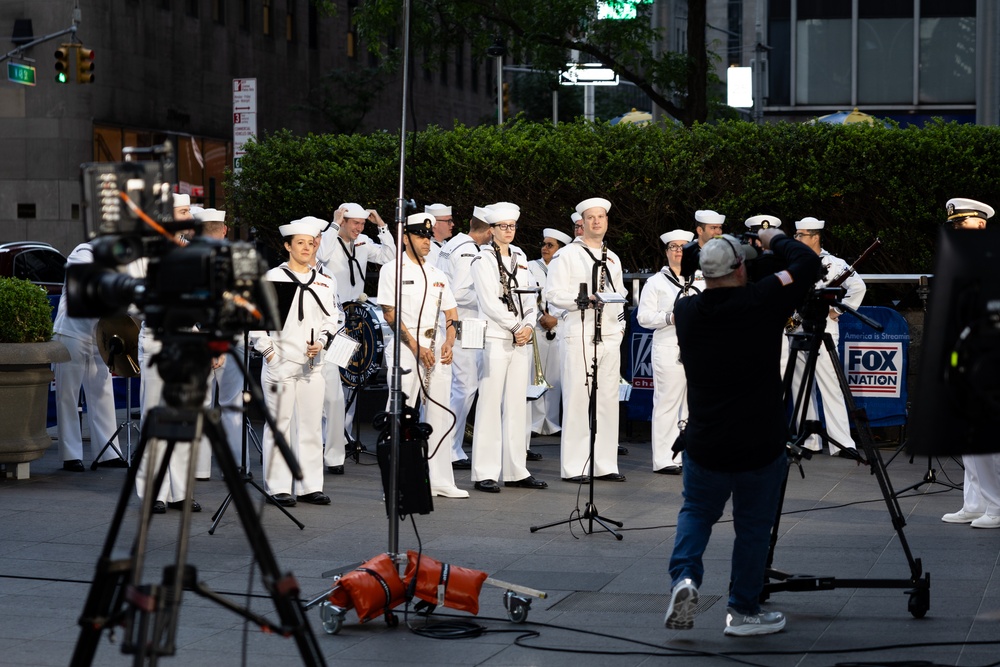 Fleet Week New York 2025: &quot;Fox and Friends&quot; Memorial Day Broadcast