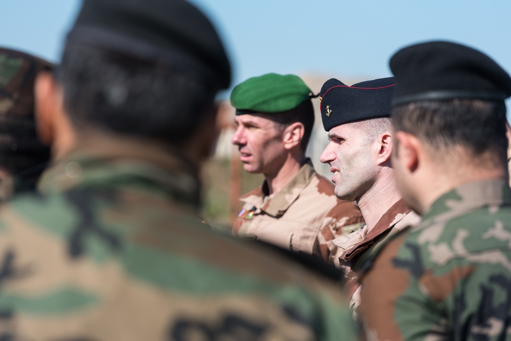 Coalition Advisors Look Ahead with Peshmerga 2nd Support Forces Command