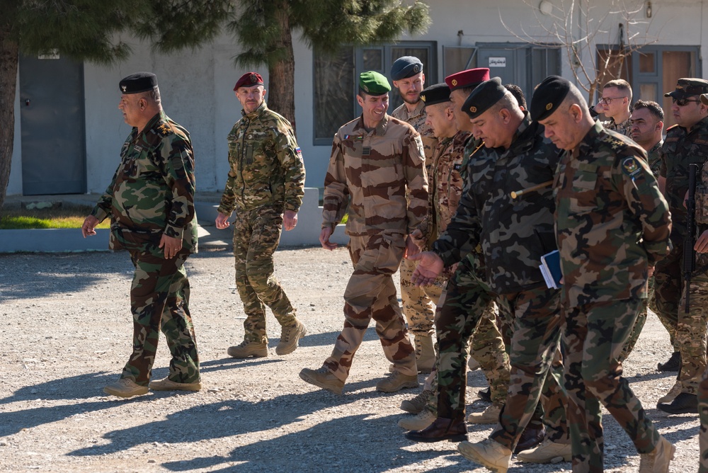 Coalition Advisors Look Ahead with Peshmerga 2nd Support Forces Command