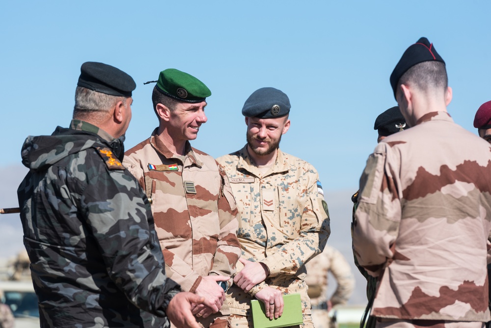 Coalition Advisors Look Ahead with Peshmerga 2nd Support Forces Command
