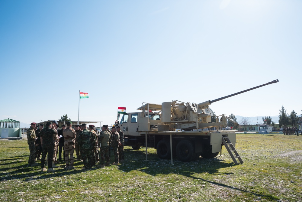 Coalition Advisors Look Ahead with Peshmerga 2nd Support Forces Command