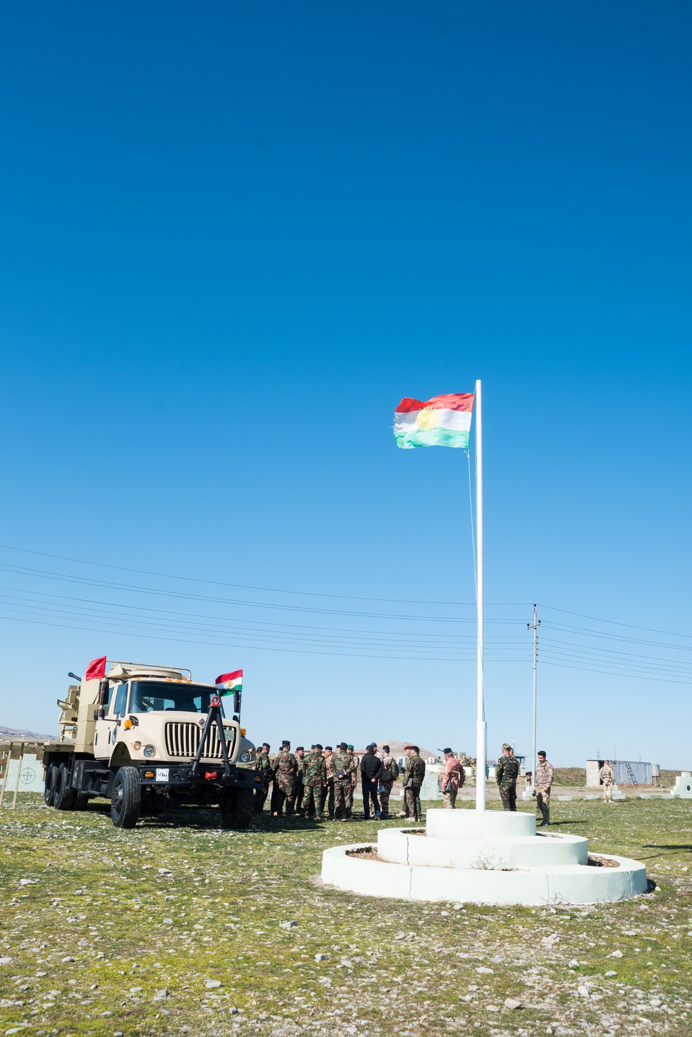 Coalition Advisors Look Ahead with Peshmerga 2nd Support Forces Command