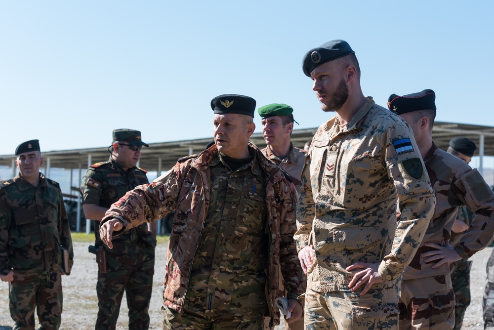 Coalition Advisors Look Ahead with Peshmerga 2nd Support Forces Command