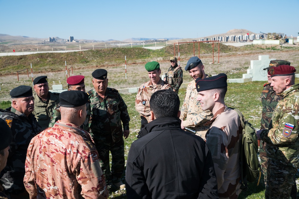 Coalition Advisors Look Ahead with Peshmerga 2nd Support Forces Command