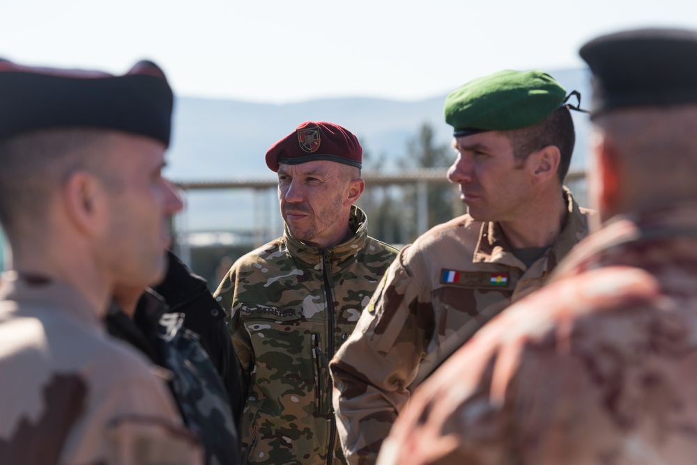 Coalition Advisors Look Ahead with Peshmerga 2nd Support Forces Command