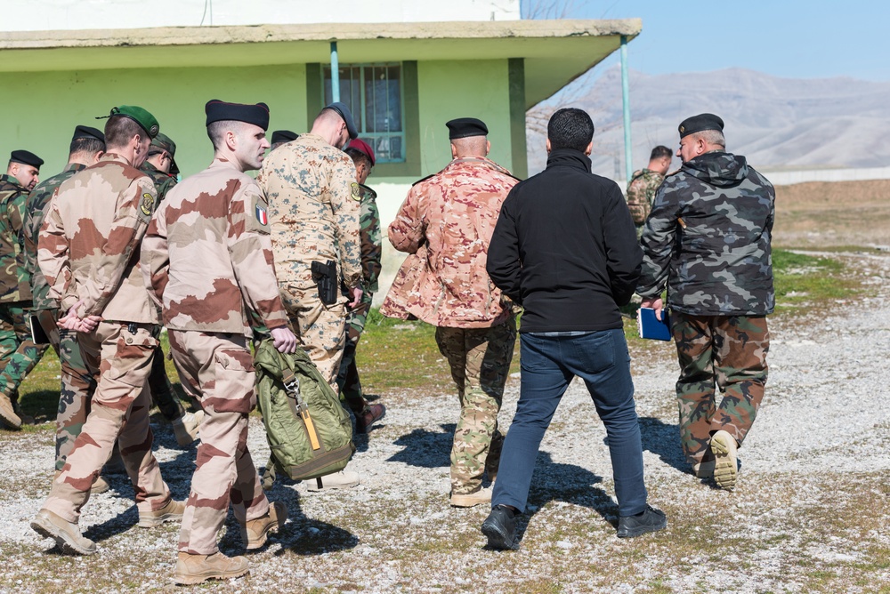 Coalition Advisors Look Ahead with Peshmerga 2nd Support Forces Command