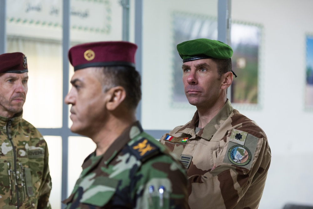 Coalition Advisors Look Ahead with Peshmerga 2nd Support Forces Command