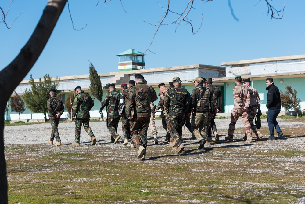 Coalition Advisors Look Ahead with Peshmerga 2nd Support Forces Command