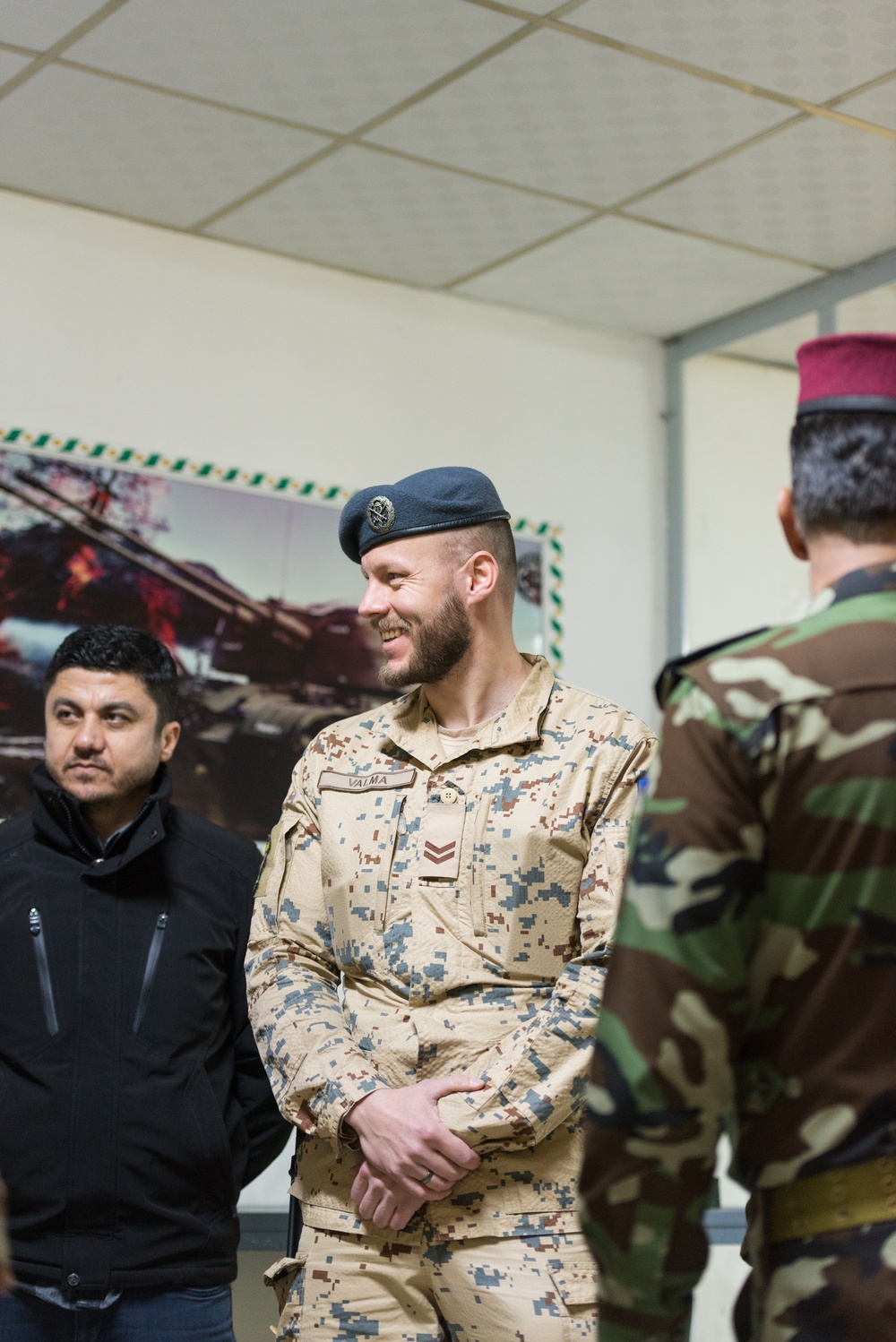 Coalition Advisors Look Ahead with Peshmerga 2nd Support Forces Command
