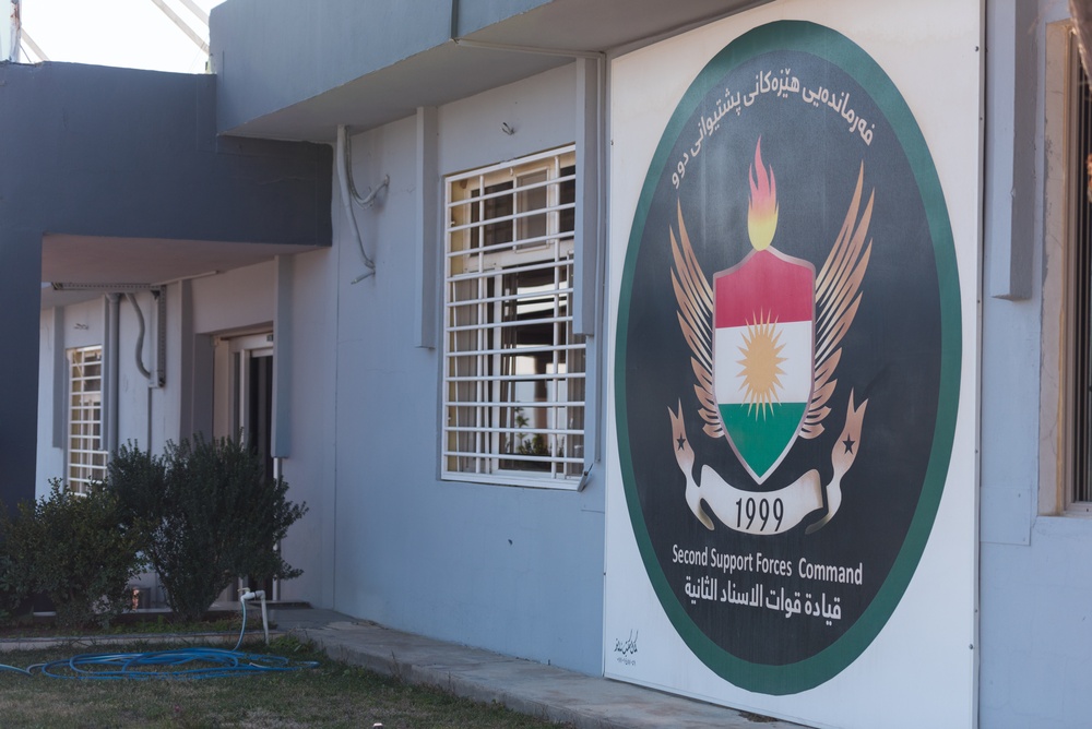 Coalition Advisors Look Ahead with Peshmerga 2nd Support Forces Command