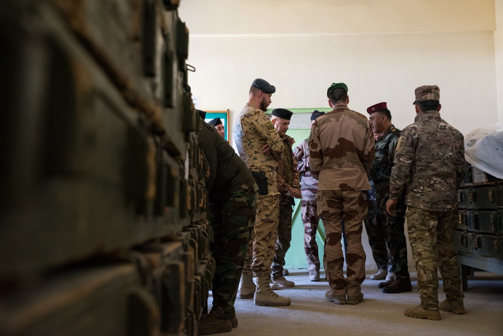 Coalition Advisors Look Ahead with Peshmerga 2nd Support Forces Command