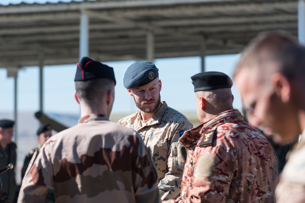 Coalition Advisors Look Ahead with Peshmerga 2nd Support Forces Command