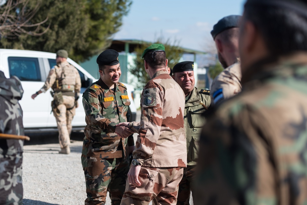Coalition Advisors Look Ahead with Peshmerga 2nd Support Forces Command