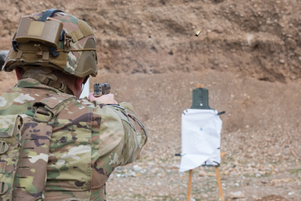 Coalition Forces Conduct Range Operations
