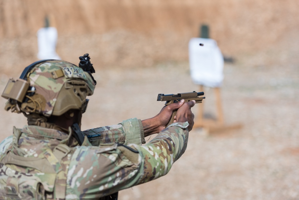 Coalition Forces Conduct Range Operations