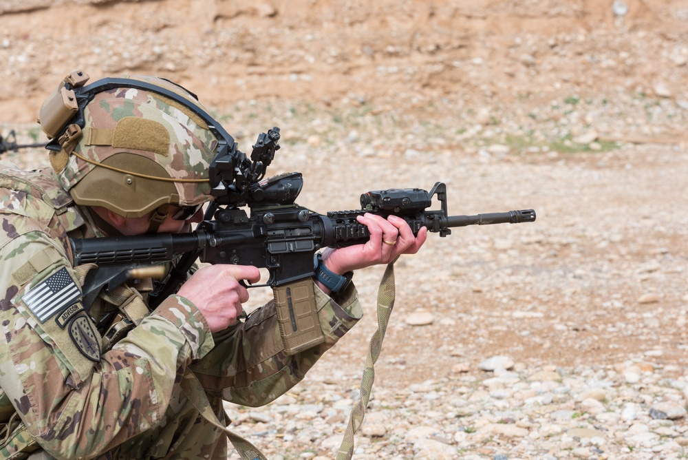 Coalition Forces Conduct Range Operations