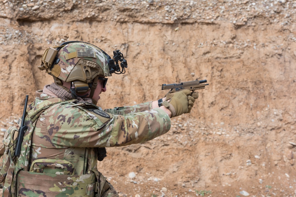 Coalition Forces Conduct Range Operations