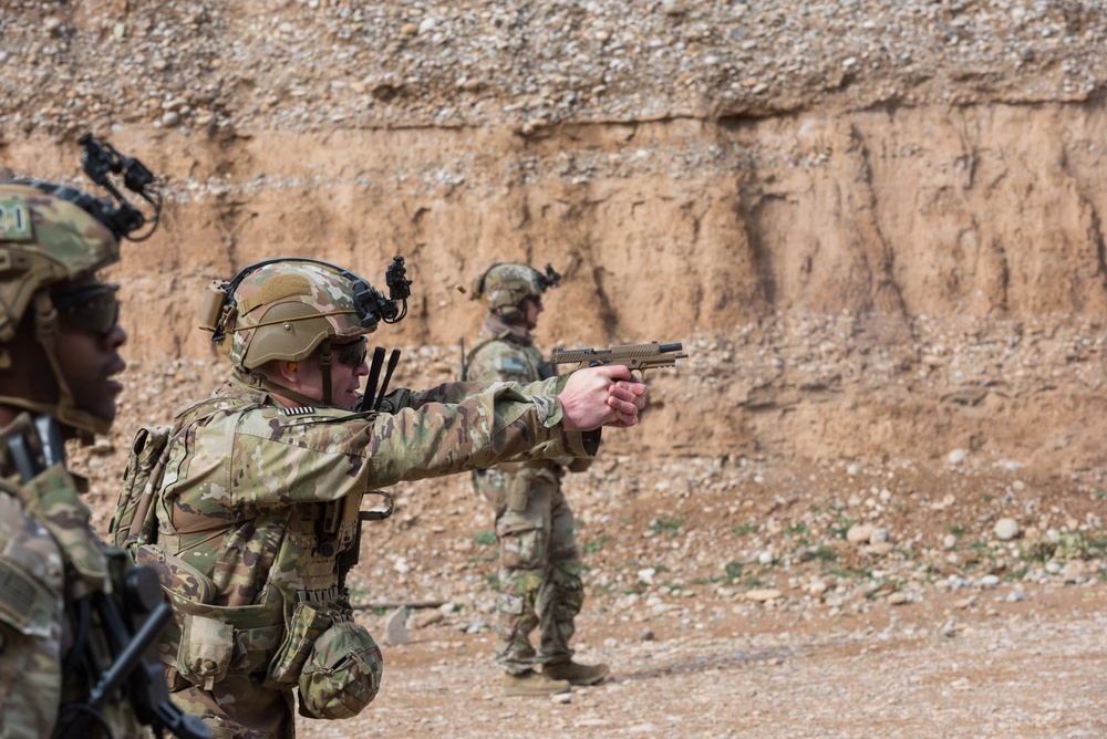 Coalition Forces Conduct Range Operations
