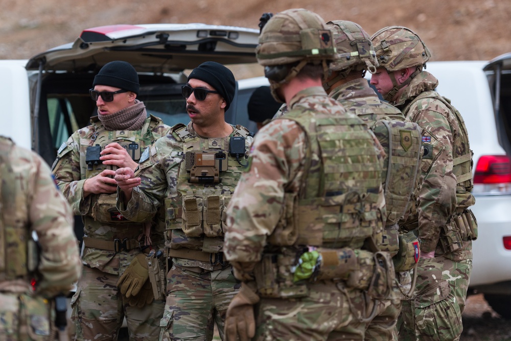Coalition Forces Conduct Range Operations