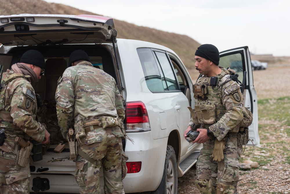 Coalition Forces Conduct Range Operations