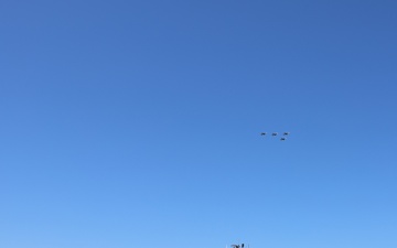 Missing Man Flyover of Intrepid Museum Memorial Day Ceremony at FWNY25
