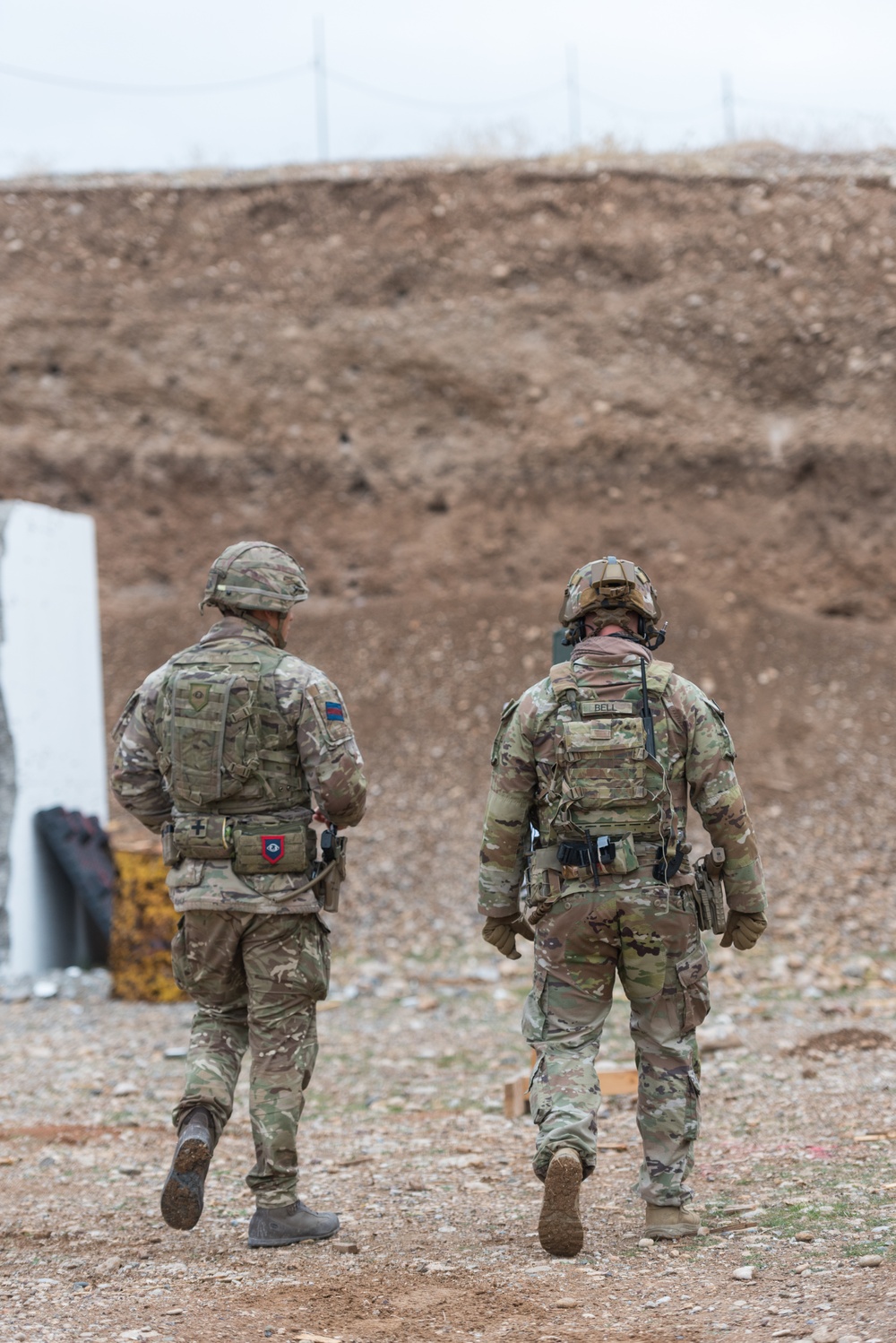 Coalition Forces Conduct Range Operations
