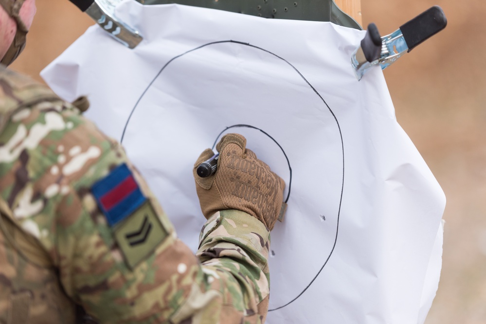 Coalition Forces Conduct Range Operations