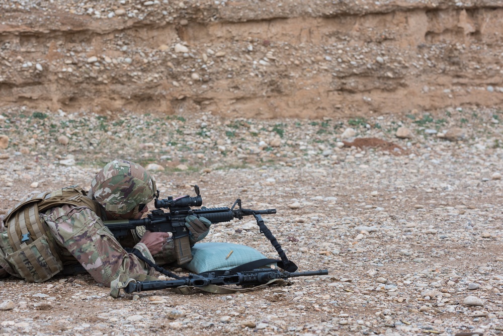 Coalition Forces Conduct Range Operations